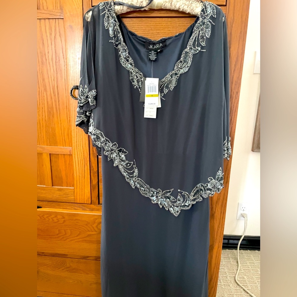 Grey maxi dress